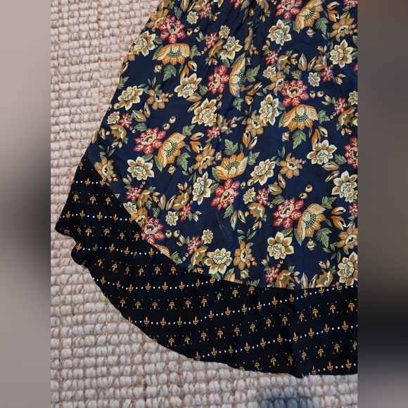 FARM RIO × ANTHRO L Yolanda Maxi Floral Mixed Print Skirt - Picture 5 of 6